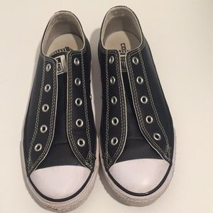 Leather converse